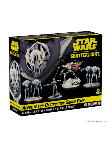 Juego de mesa shatterpoint appetite for destruction squad pack