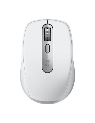 Mouse raton logitech mx anywhere 3s wireless inalambrico bluetooth gris palido