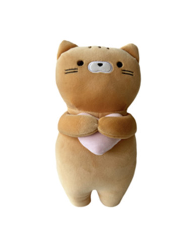 Peluche kawaii cat spandex velboa 20 cm 1