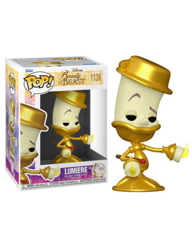 Funko pop disney la bella y la bestia lumiere 57586