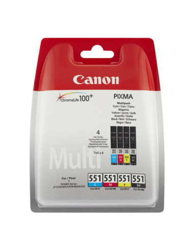 Multipack canon cli - 551 c - m - y - bk