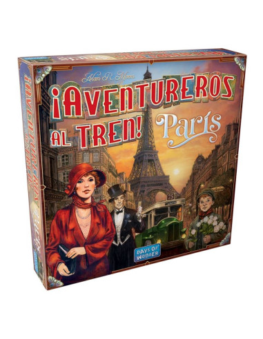 Juego de mesa ¡aventureros al tren! paris