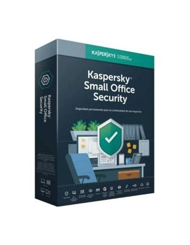 Antivirus kaspersky small office security servidor + 5 usuarios 1 año en caja