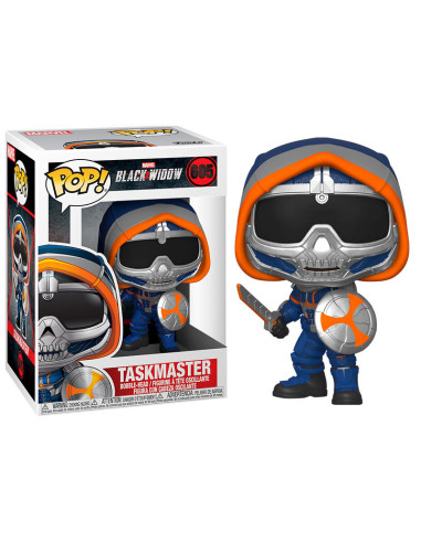 Funko pop marvel viuda negra taskmaster escudo y espada 46684