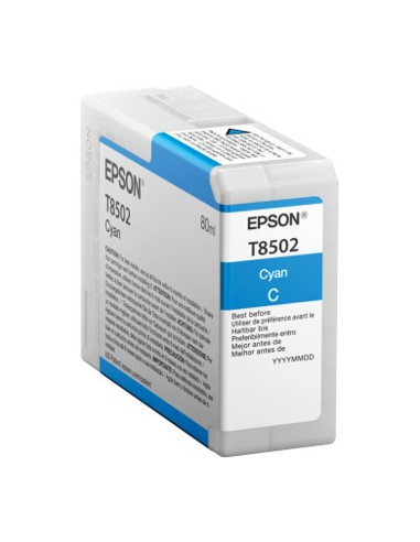 Cartucho tinta epson c13t850200 singlepack cian