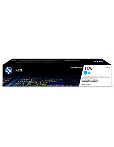 Toner hp 117a w2071a cian 700 paginas