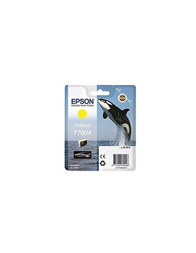 Cartucho tinta epson c13t76044010 amarillo supercolor p600sc - p600 -  orca