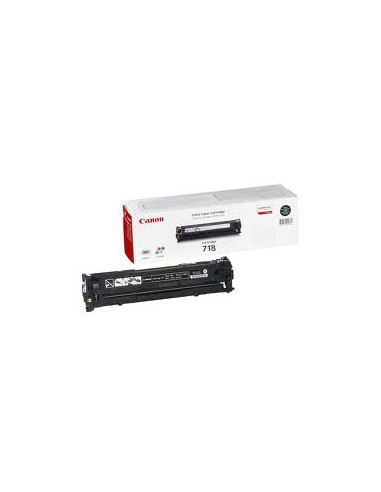 Toner canon 718bk 3.400 paginas lbp - 7200cdn serie - mf8300