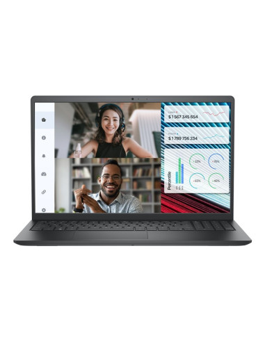 Portatil dell vostro 3520 wjtmc negro i7 - 1255u -  16gb -  ssd 512gb nvme -  15.6pulgadas fhd -  w11p