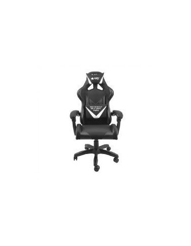 Silla gaming fury avenger l negra -  blanca