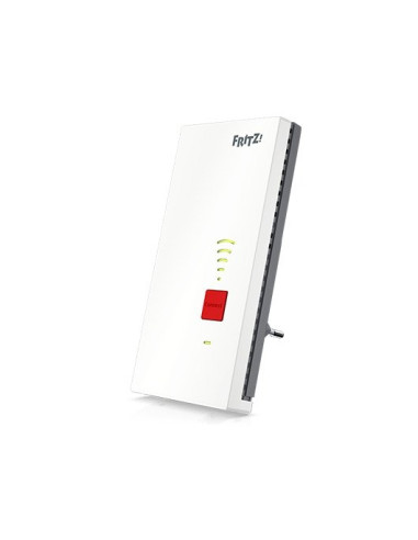 Repetidor wifi - extensor de cobertura fritz! 2400mbps - mesh - lan gigabit - bajo consumo - wps