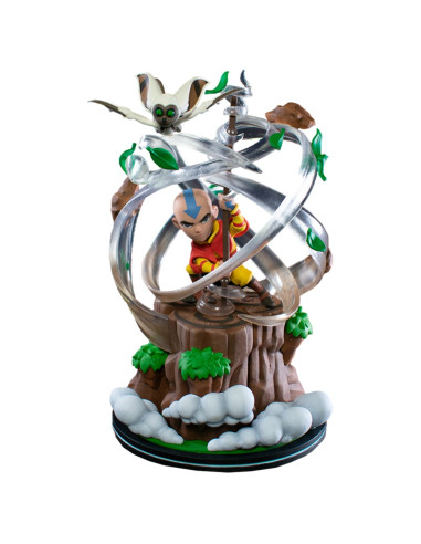 Figura quantum mechanix avatar: the last airbender aang 23 cm  q - fig max elite