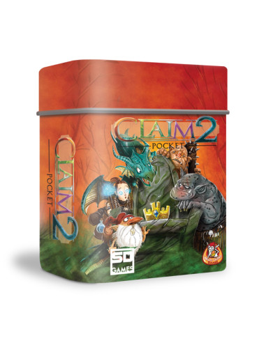 Juego de mesa display claim pocket 2 (12 unidades) pegi 10