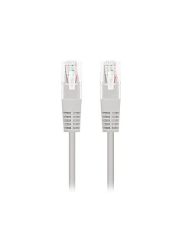 Latiguillo cable red nanocable rj45 utp cat6 1.5m gris awg24