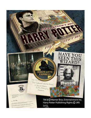 Replica the noble collection harry potter caja de artefactos