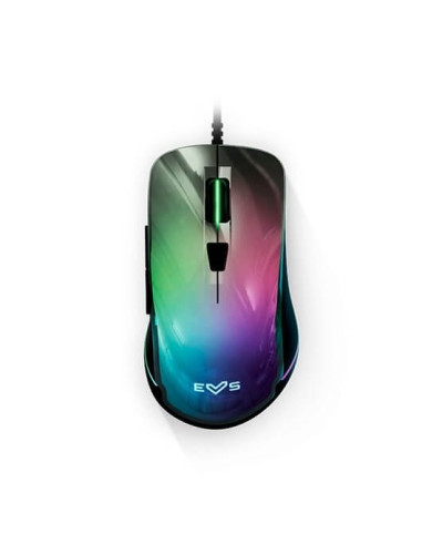 Mouse raton optico energy sistem esg m3 neon cable 1.5m -  6 botones -  7200 dpi -  rgb