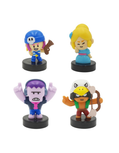 Figuras brawl stars blister pack 4 aleatorio