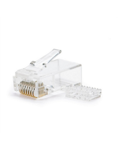 Conector rj45 categoria 6 utp nanocable 100 und.