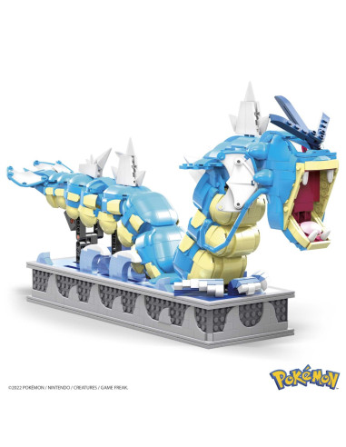 Figura mattel mega construx motion pokemon gyarados 2186 pcs