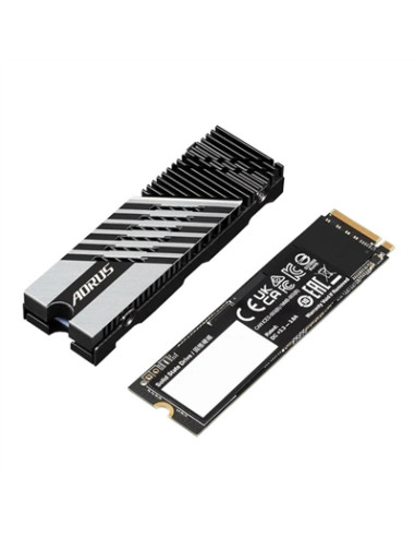 Disco duro interno solido hd m2 gigabyte aorus gen4 7300 ssd 1tb pcie 4.0x4