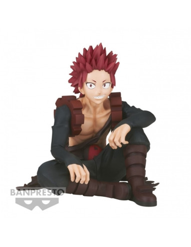 Figura banpresto my hero academia break time collection eijiro kirishima red riot vol.5 10cm