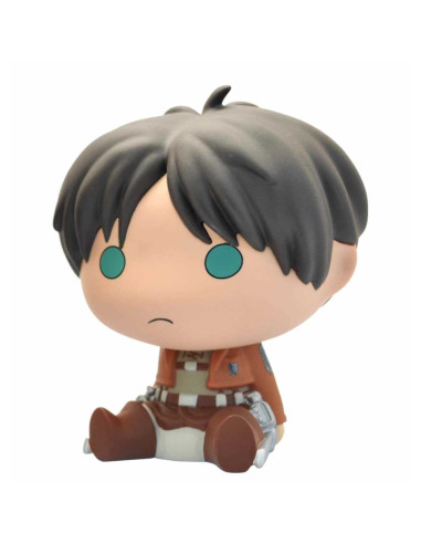 Figura hucha plastoy attack on titan eren chibi