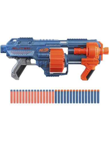 Lanzador hasbro nerf elite 2.0 shockwave rd - 15