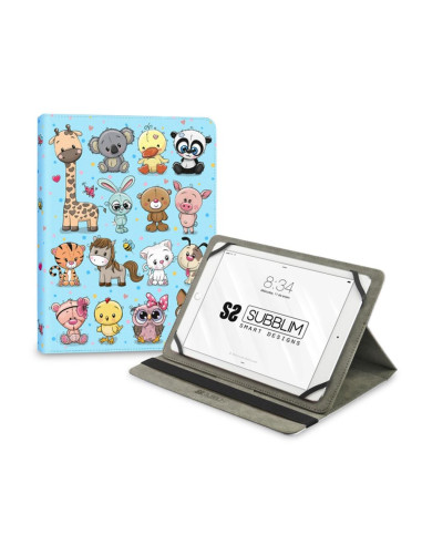 Funda subblim trendy case para tablet 11pulgadas animals