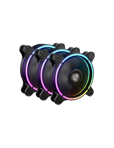 Ventilador gaming enermax t.b. rgb ad. 120mm pack de 3