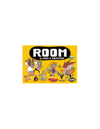 Juego de mesa gdm room -  agus y los monstruos pegi 6