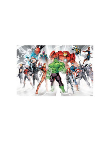 Puzzle lenticular prime 3d marvel vengadores 200 piezas