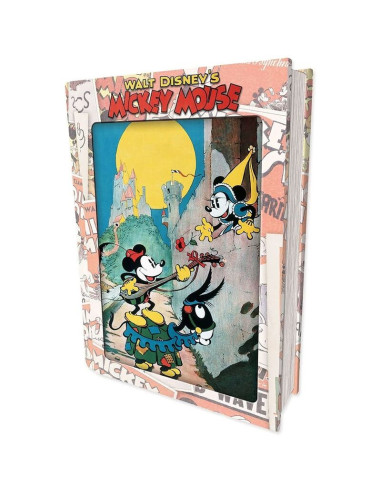 Puzzle libro lenticular prime 3d disney mickey mouse 300 piezas