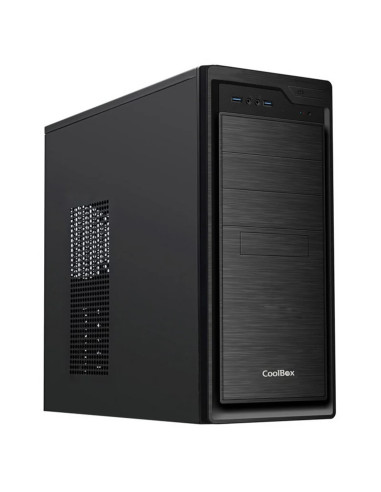 Caja ordenador sobremesa coolbox f800 atx usb 3.0 + fuente de alimentacion basic 500w