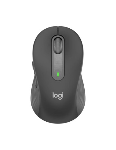 Mouse raton logitech m650 for business mediano wireless inalambrico grafito