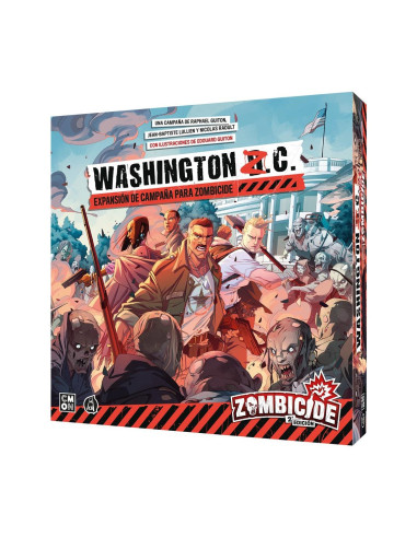 Juego de mesa zombicide 2e: washington z.c. pegi 14