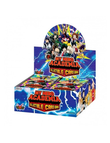 Juego de cartas my hero academia booster box display ola 1 (24 unidades) inglés