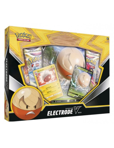 Juego de cartas pokemon tcg colección electrode v box