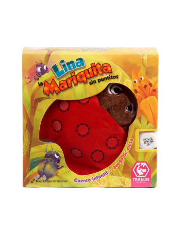 Juego de mesa lina la mariquita sin puntitos