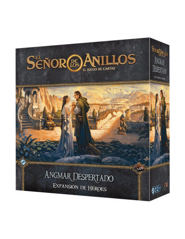 Juego de mesa el señor de los anillos el juego de cartas angmar despertado expansion de heroes edad recomendada 14