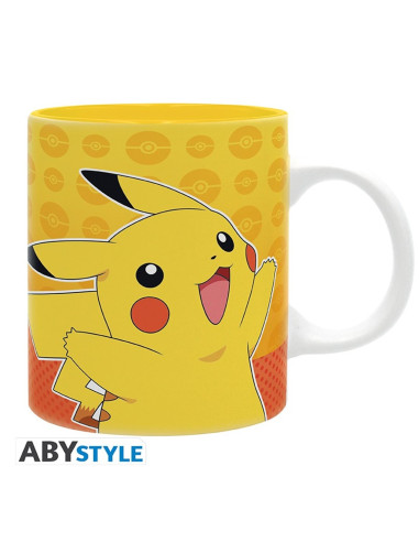 Taza abystyle pokemon -  manga pikachu