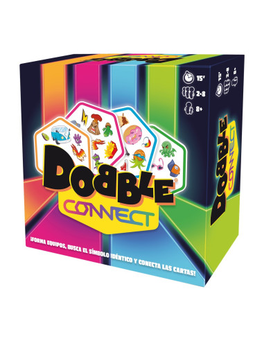 Juego de mesa dobble connect edad recomendada 8 años