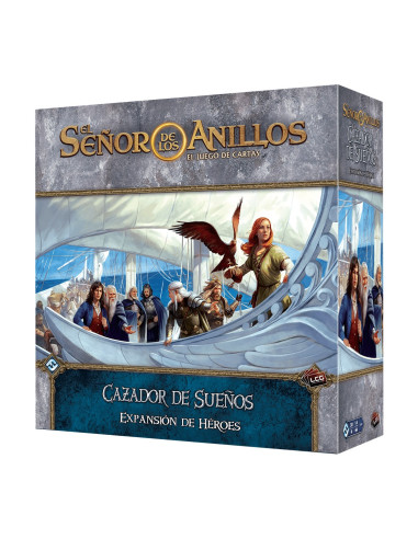 Juego de mesa el señor de los anillos juego de cartas expansion cazador de sueños expansion de heroes edad recomendada 14 añ