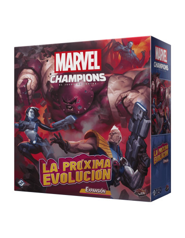 Juego de mesa marvel champions la proxima evolucion edad recomendada 14 años