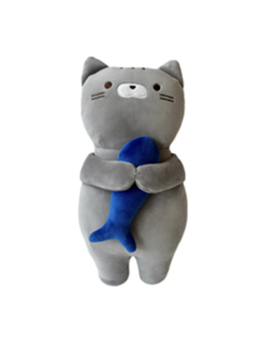 Peluche kawaii cat spandex velboa 20 cm 2