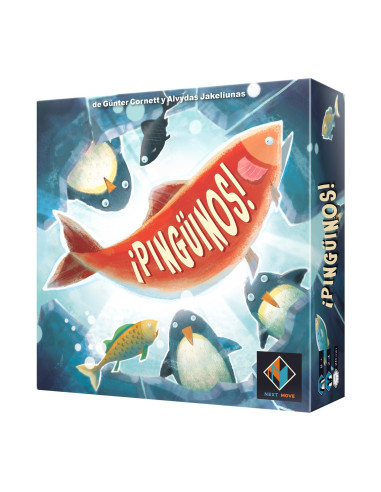 Juego de mesa ¡pingüinos! edad recomendada 8 años