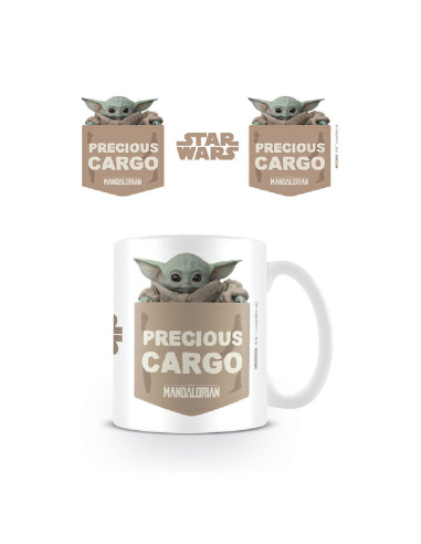 Taza paladone star wars the mandalorian precious cargo