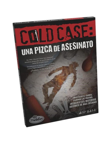 Juego de mesa cold case 1 una pizca de asesinato caso policial