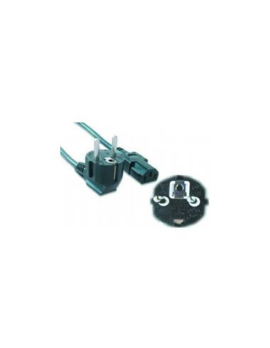 Cable de alimentacion pc - 186 - vde - 5m 5m -  negro