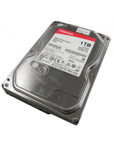 Disco duro interno hdd toshiba hdwd110 1tb 3.5pulgadas sata 7200rpm 6gb - s 64mb