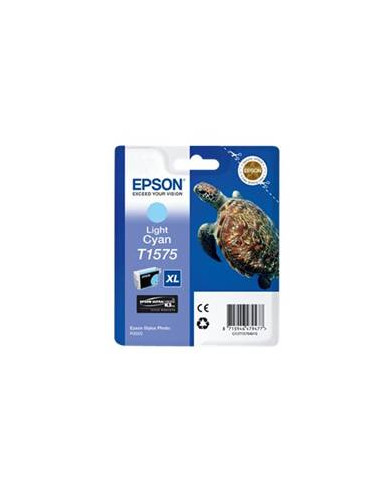 Cartucho tinta epson t157540 cian claro  photo r3000 - c13t15754010 -  tortuga